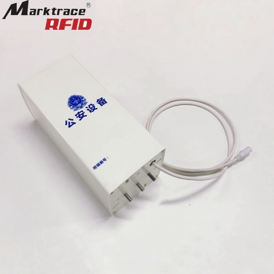 Lector de larga distancia RFID activo inalámbrico 2.4Ghz para sistema de asistencia 